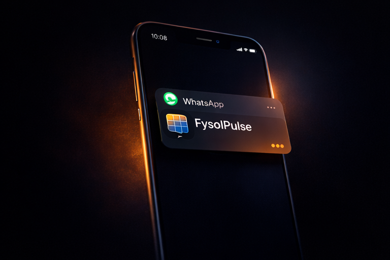 Alerta FysolPulse no WhatsApp